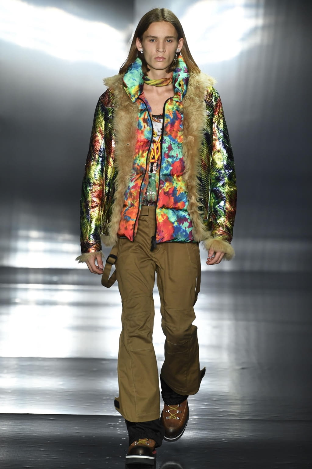 Fashion Week Milan Fall/Winter 2019 look 12 from the Dsquared2 collection 男装
