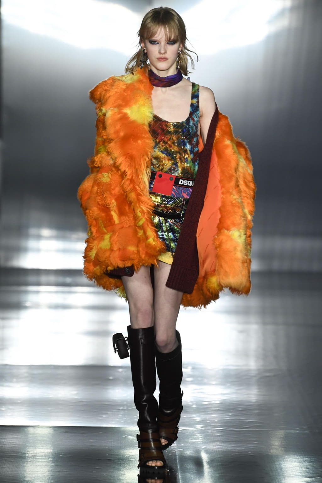 Fashion Week Milan Fall/Winter 2019 look 16 de la collection Dsquared2 menswear