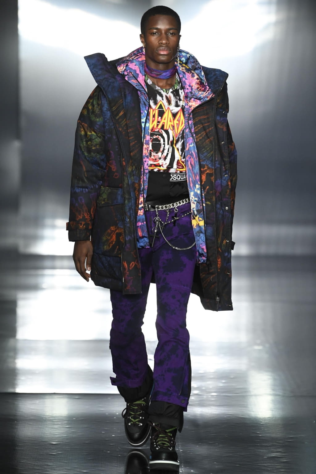 Fashion Week Milan Fall/Winter 2019 look 19 from the Dsquared2 collection 男装