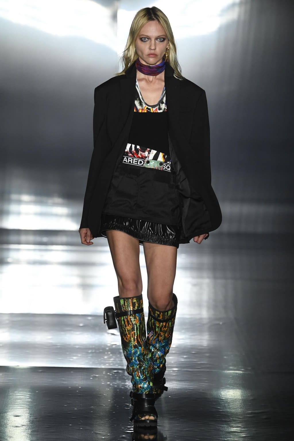 Fashion Week Milan Fall/Winter 2019 look 49 from the Dsquared2 collection 男装
