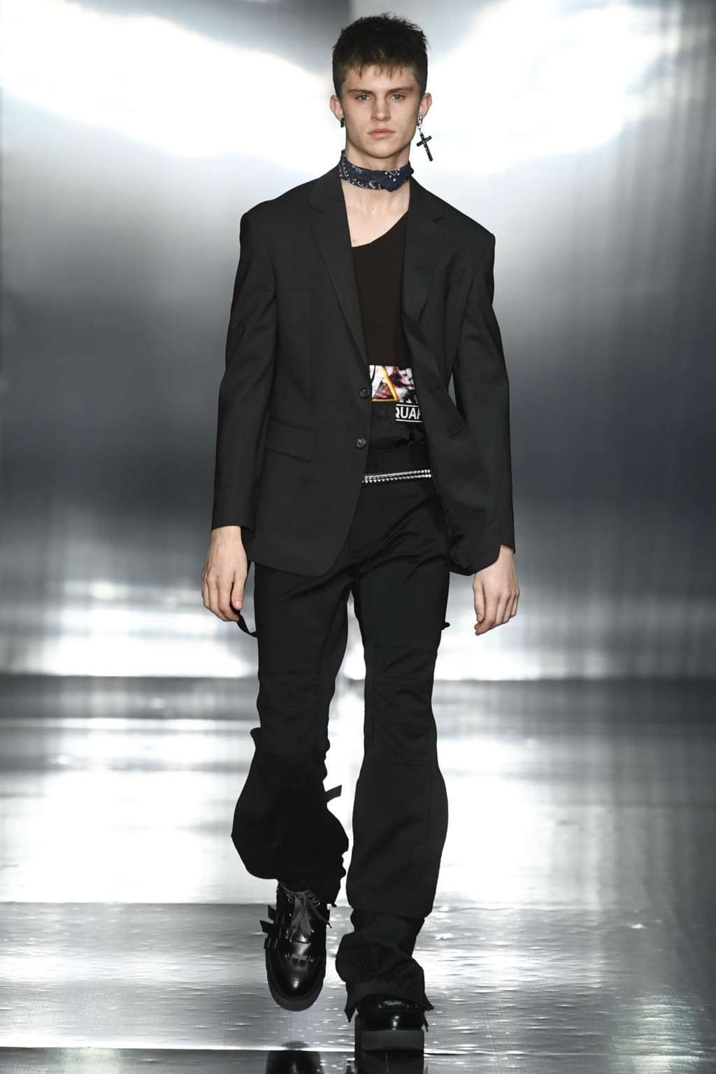 Fashion Week Milan Fall/Winter 2019 look 52 from the Dsquared2 collection 男装