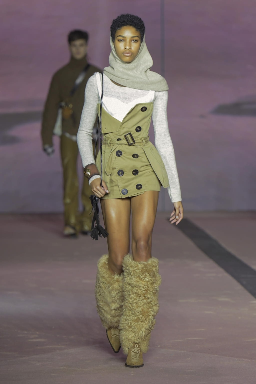 Fashion Week Milan Fall/Winter 2020 look 12 de la collection Dsquared2 menswear
