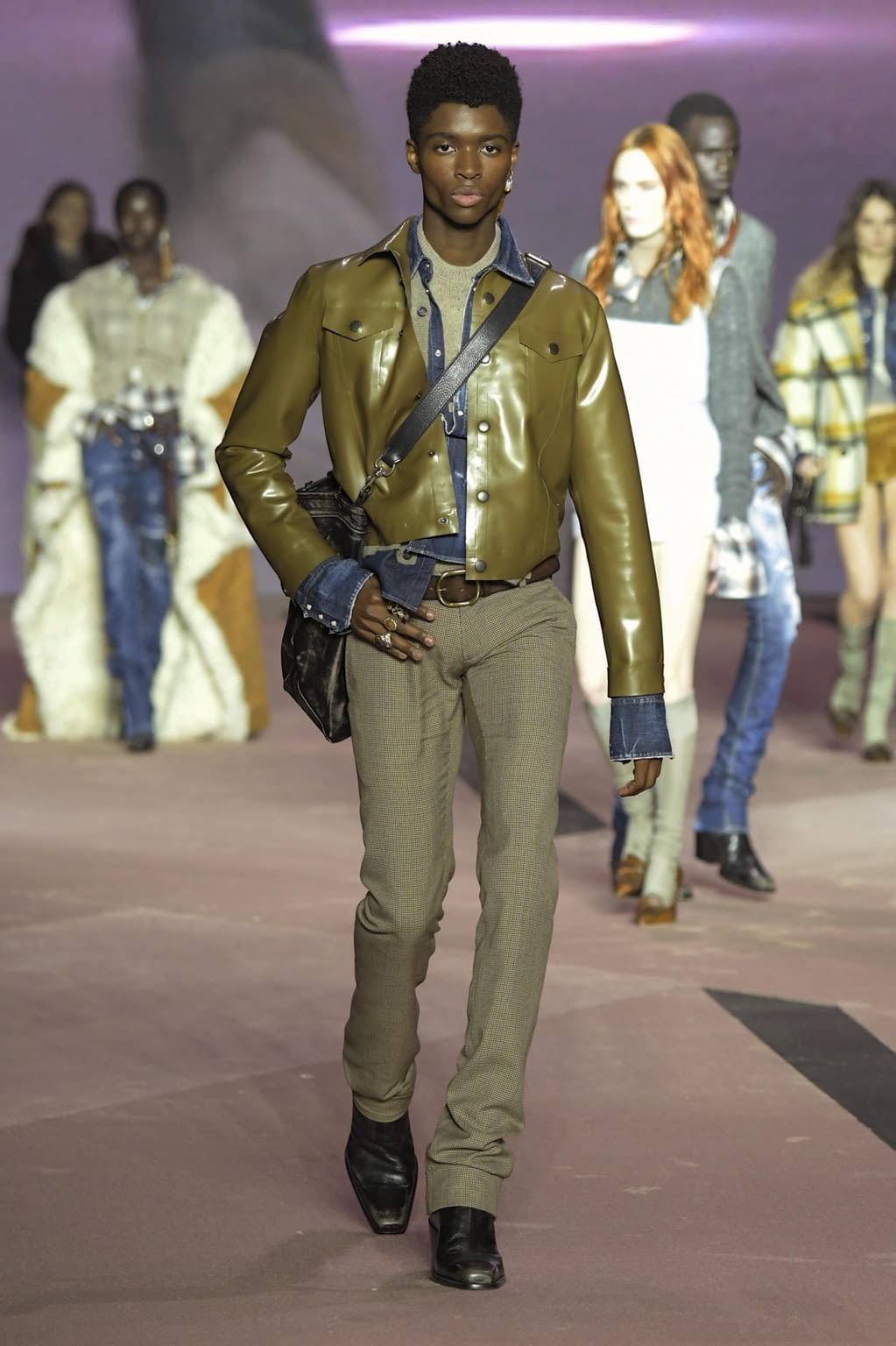 Fashion Week Milan Fall/Winter 2020 look 16 from the Dsquared2 collection menswear