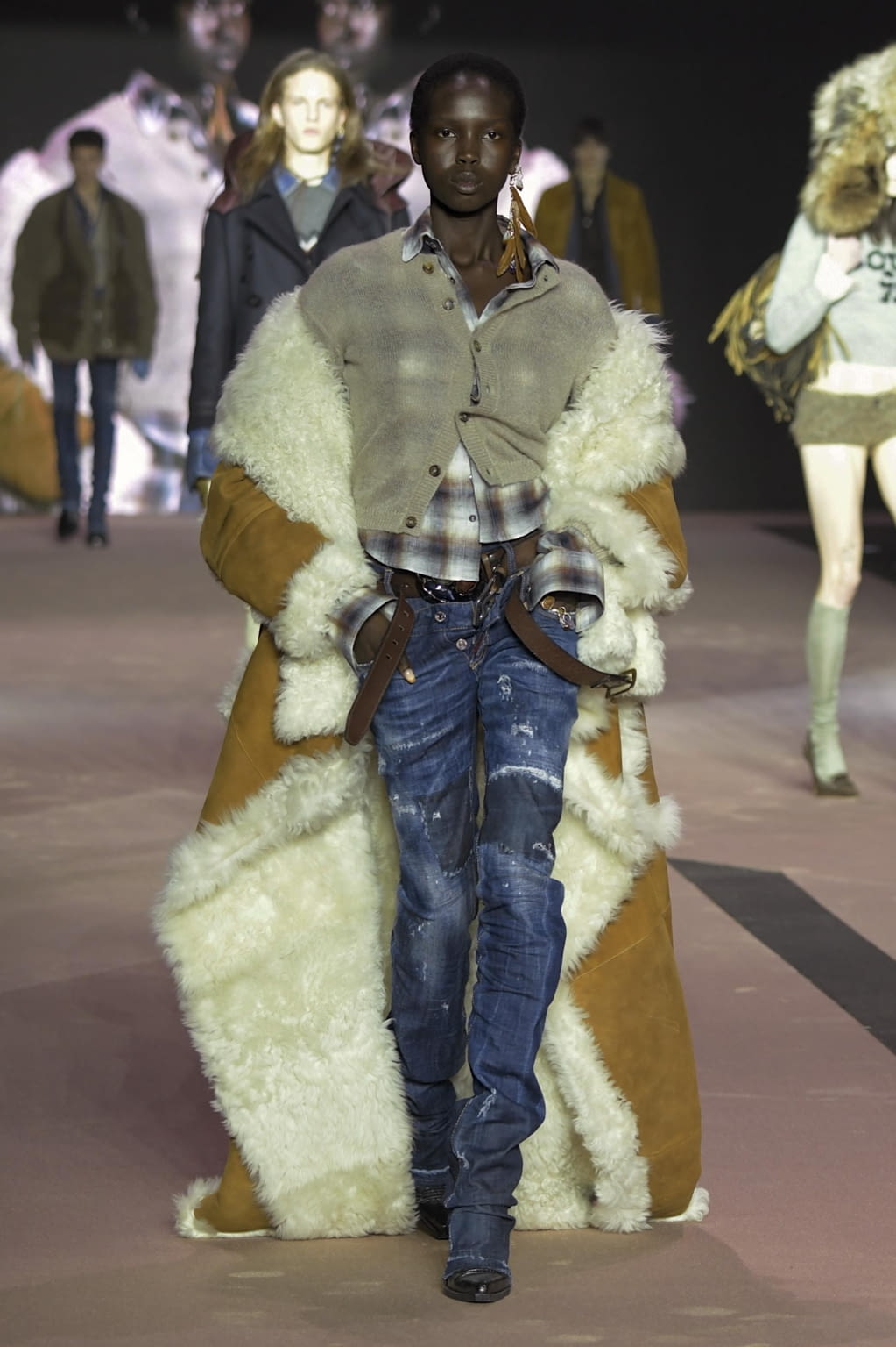 Fashion Week Milan Fall/Winter 2020 look 18 de la collection Dsquared2 menswear