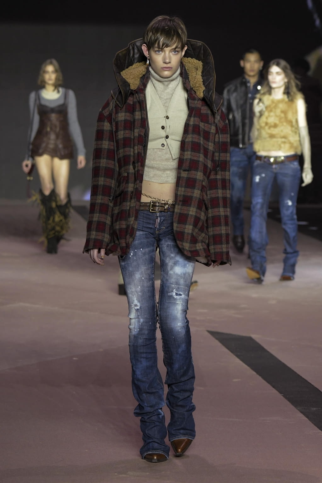 Fashion Week Milan Fall/Winter 2020 look 26 from the Dsquared2 collection menswear