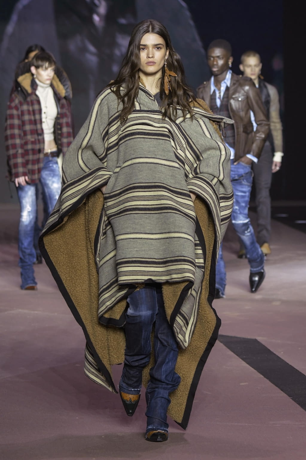 Fashion Week Milan Fall/Winter 2020 look 36 from the Dsquared2 collection 男装