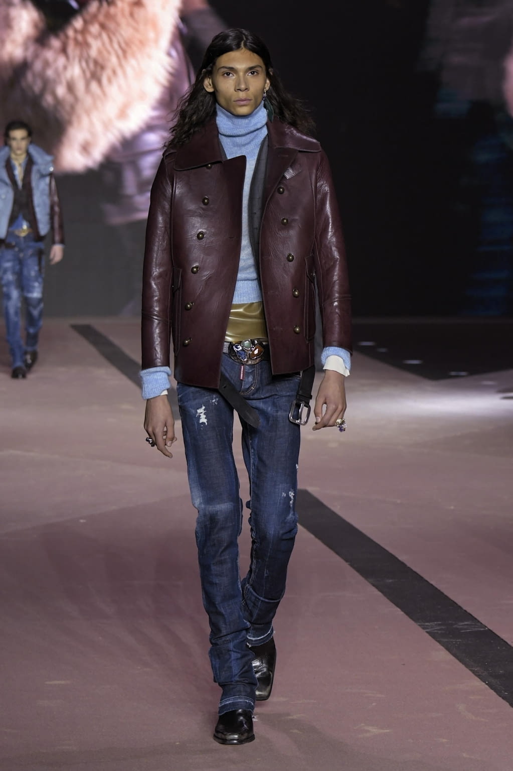 Fashion Week Milan Fall/Winter 2020 look 38 from the Dsquared2 collection 男装