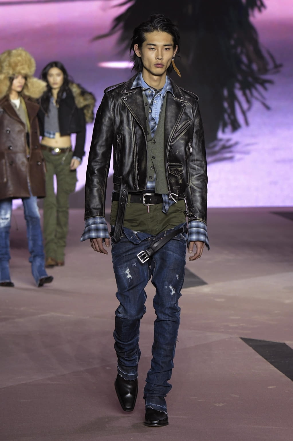 Fashion Week Milan Fall/Winter 2020 look 42 from the Dsquared2 collection 男装