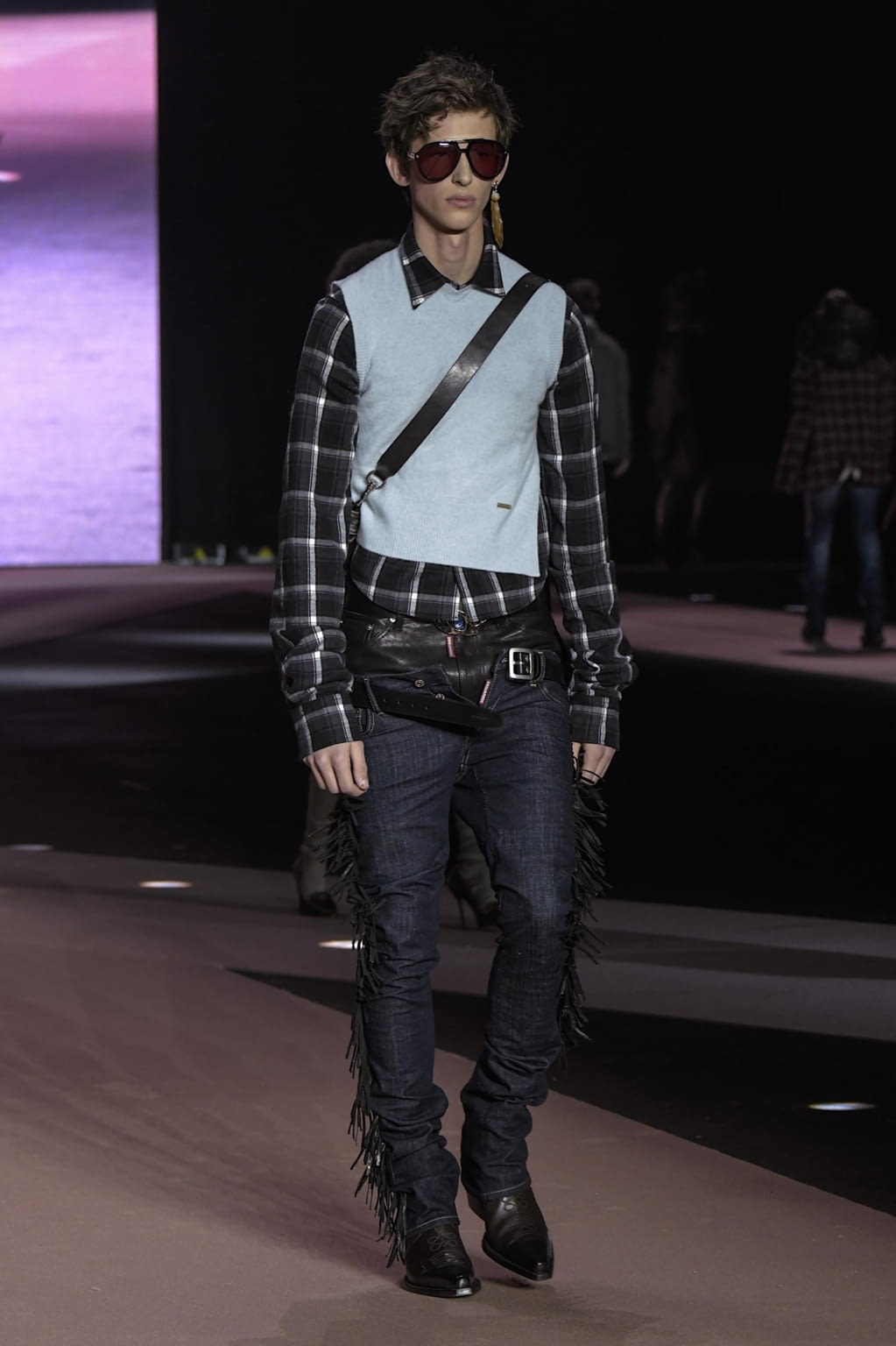 Fashion Week Milan Fall/Winter 2020 look 41 from the Dsquared2 collection 男装