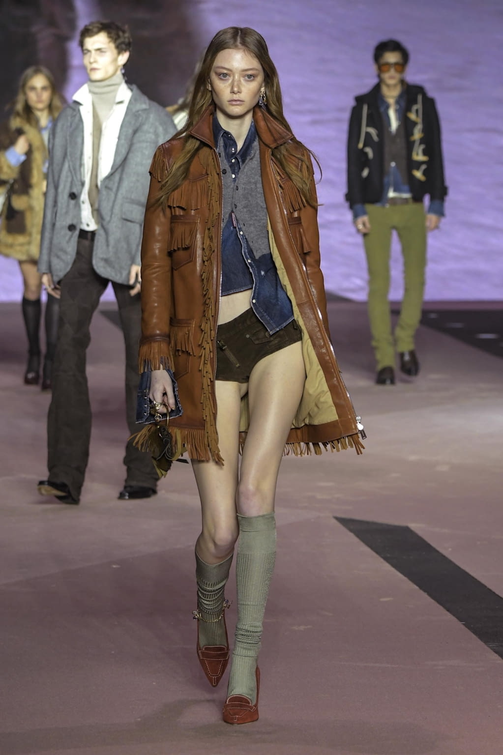 Fashion Week Milan Fall/Winter 2020 look 46 from the Dsquared2 collection 男装