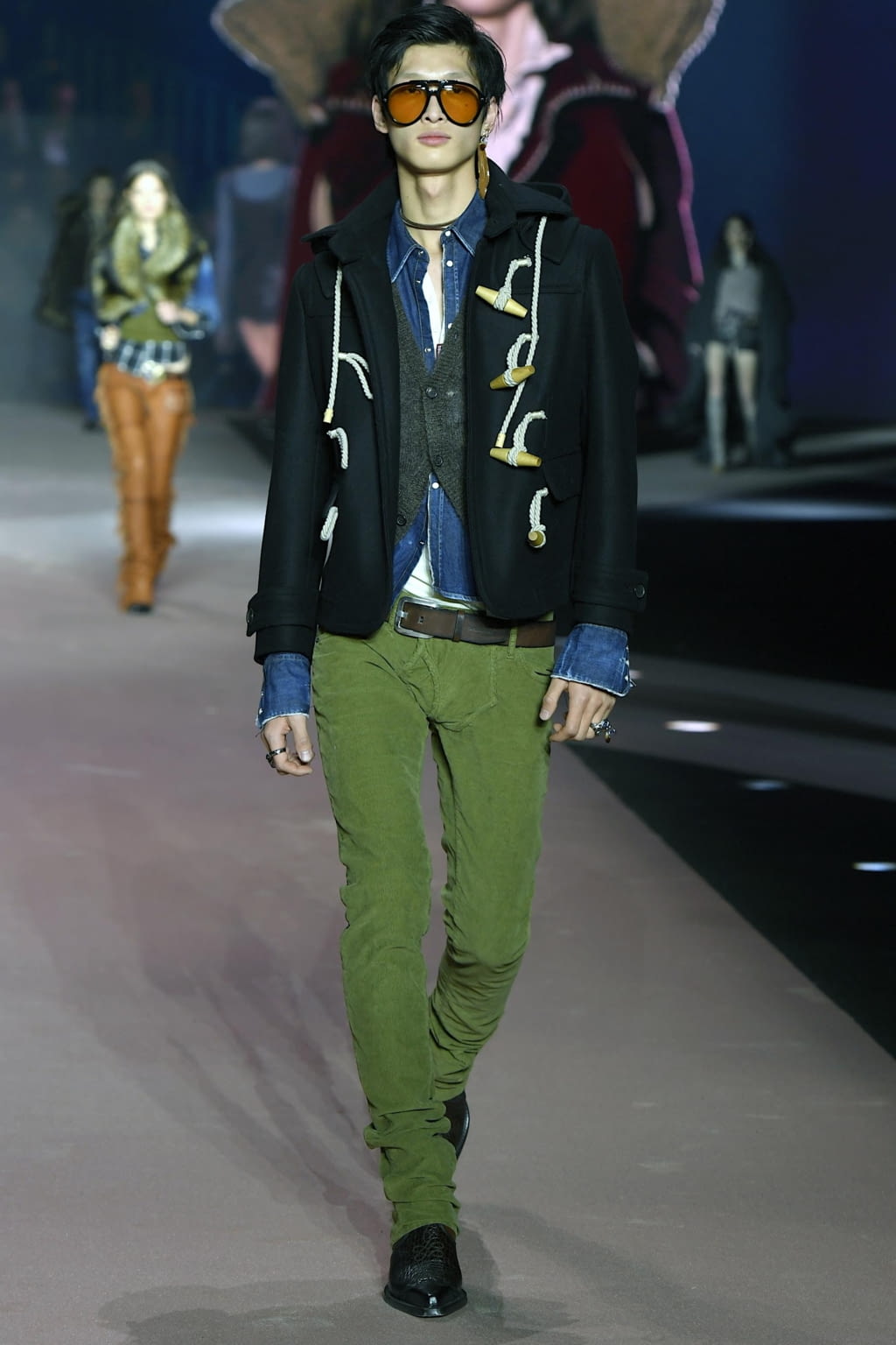 Fashion Week Milan Fall/Winter 2020 look 45 from the Dsquared2 collection 男装