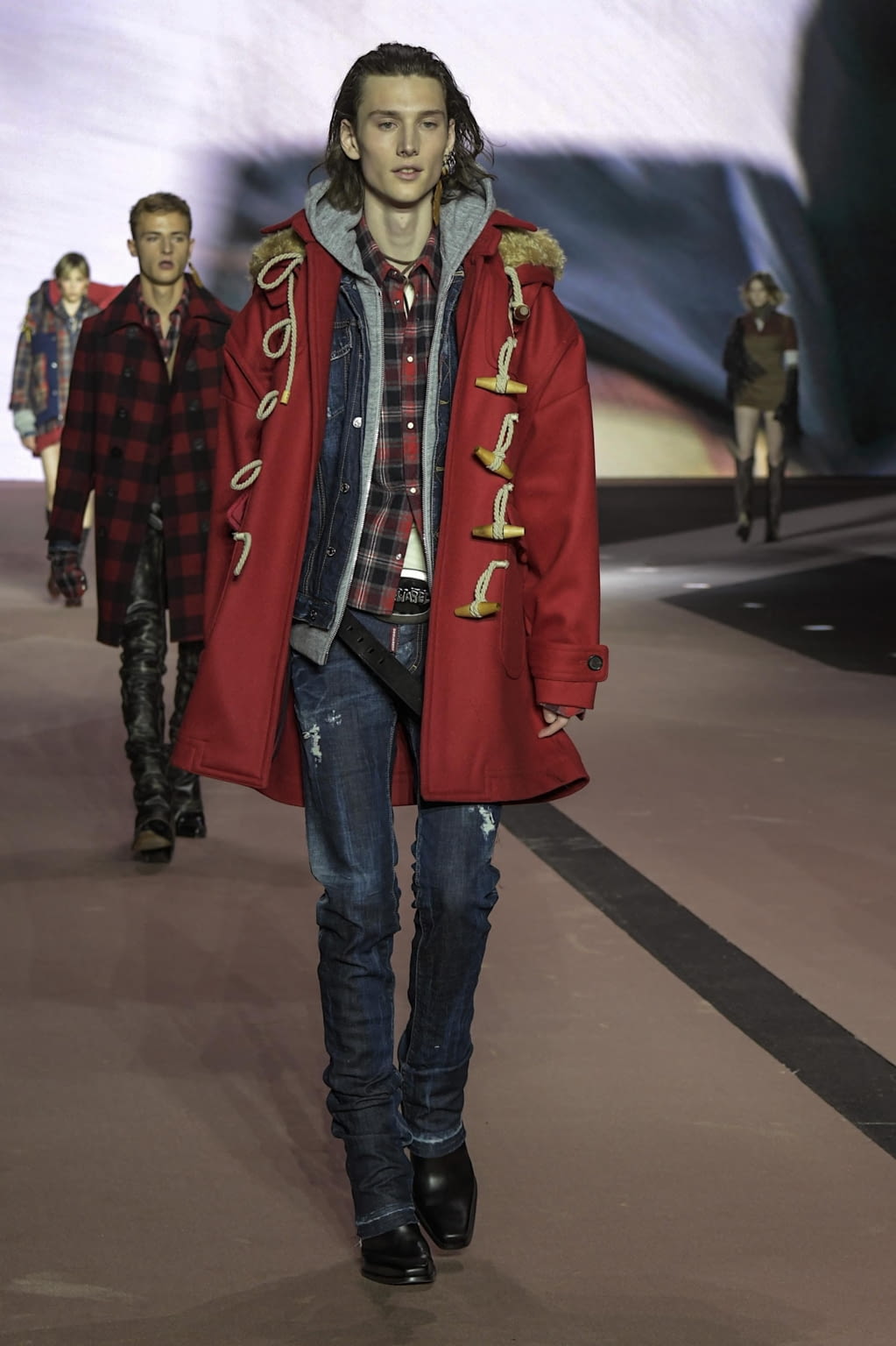 Fashion Week Milan Fall/Winter 2020 look 68 from the Dsquared2 collection menswear