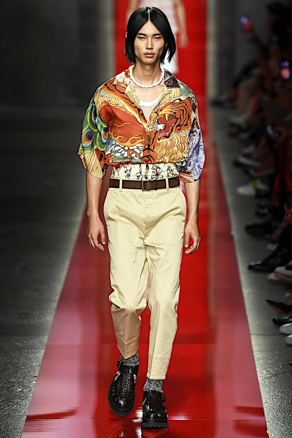 Fashion Week Milan Spring/Summer 2020 look 42 from the Dsquared2 collection 男装