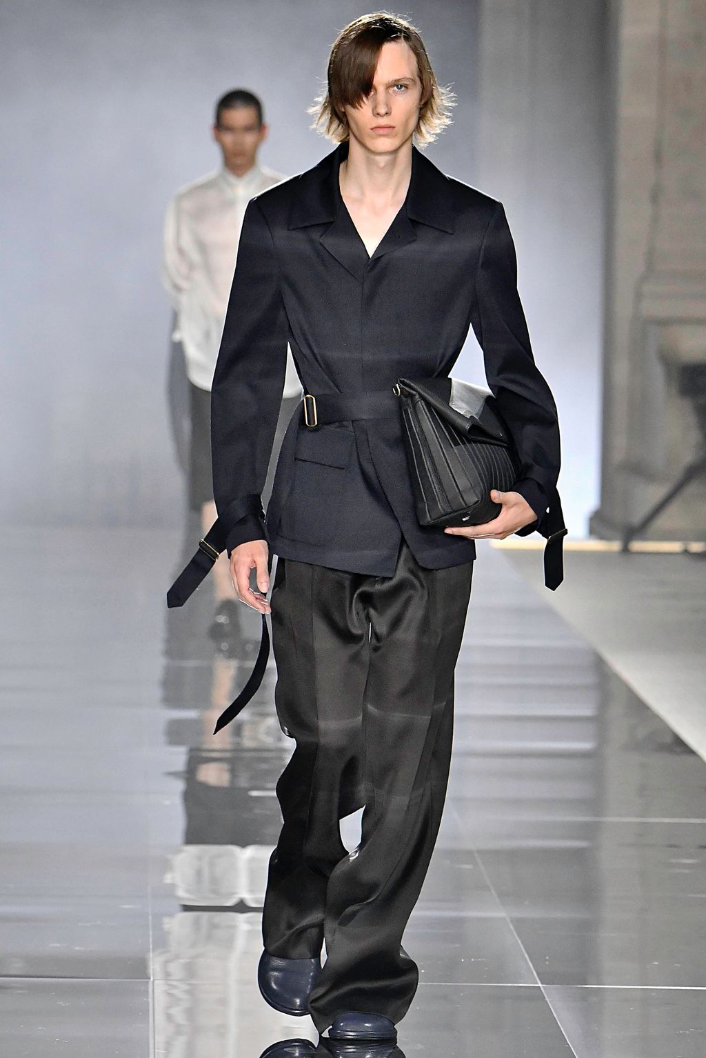 Fashion Week Paris Spring/Summer 2020 look 5 de la collection Dunhill menswear