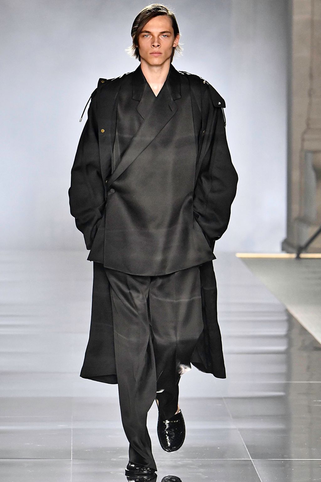 Fashion Week Paris Spring/Summer 2020 look 41 from the Dunhill collection 男装