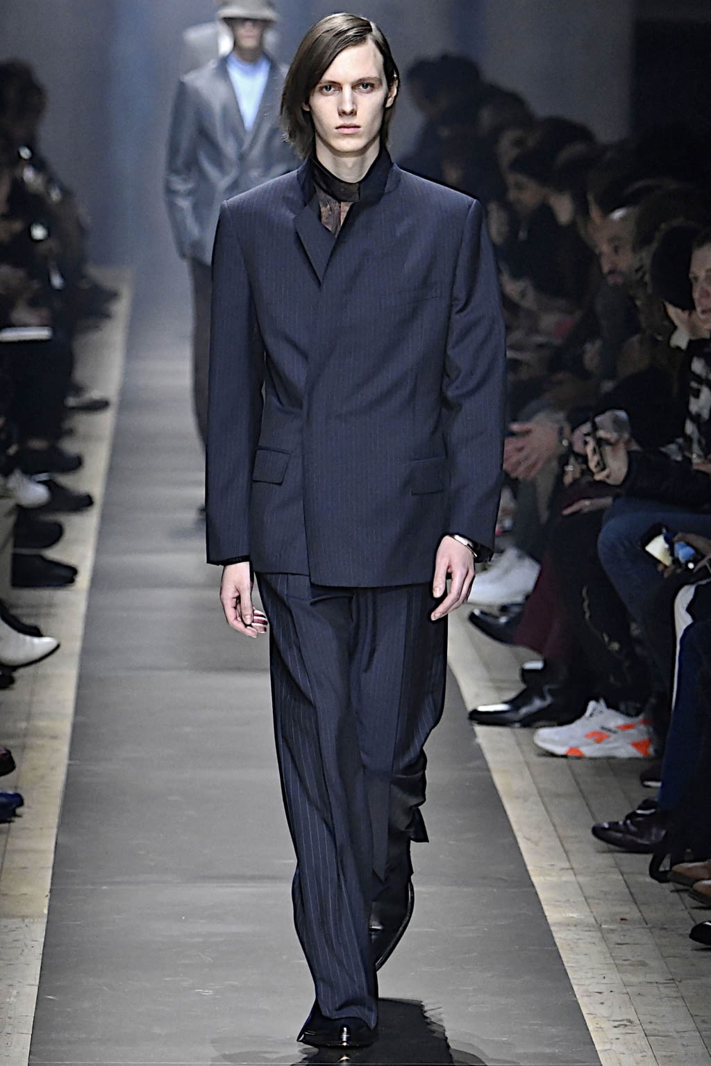 Fashion Week Paris Fall/Winter 2019 look 13 from the Dunhill collection 男装