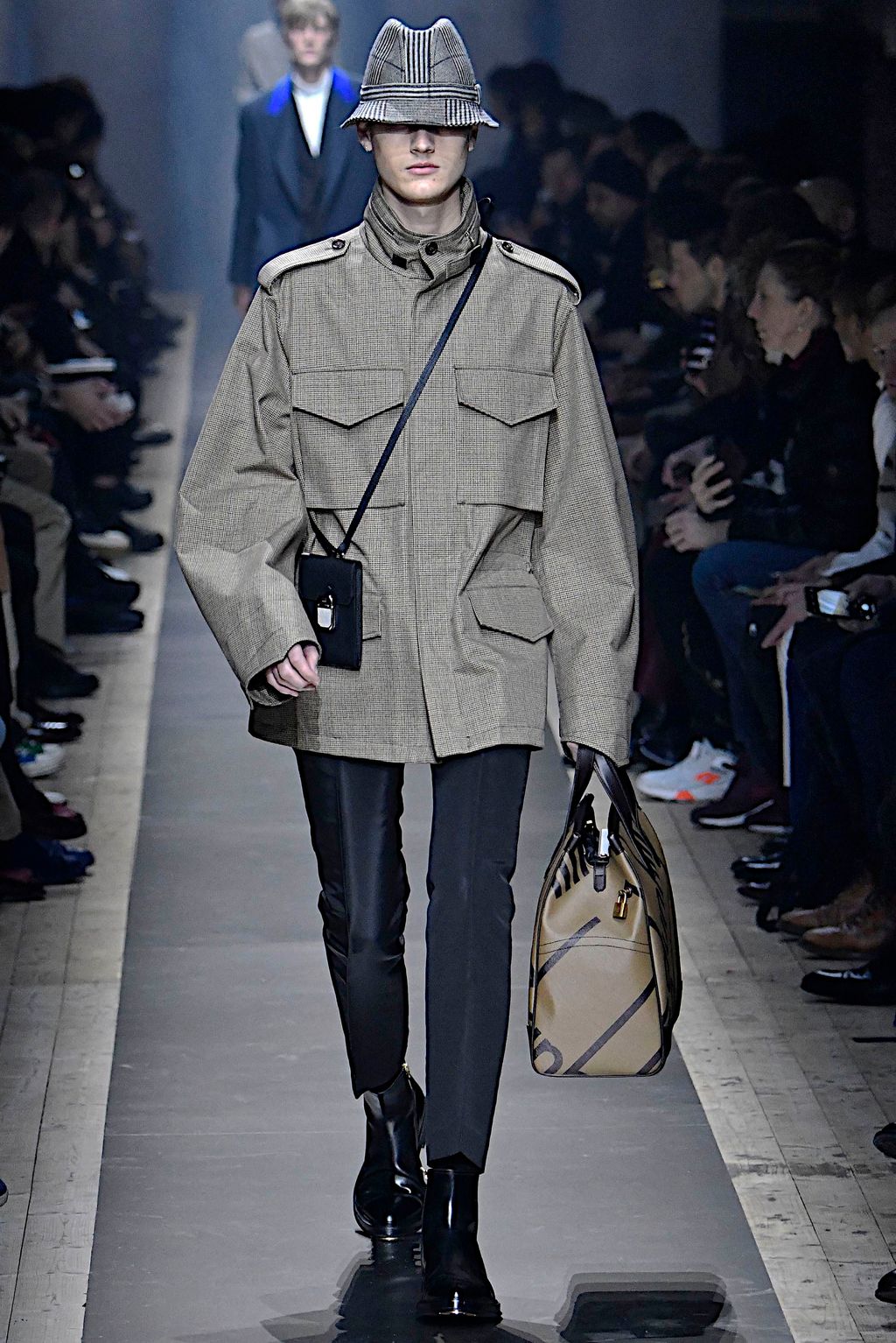 Fashion Week Paris Fall/Winter 2019 look 24 from the Dunhill collection 男装
