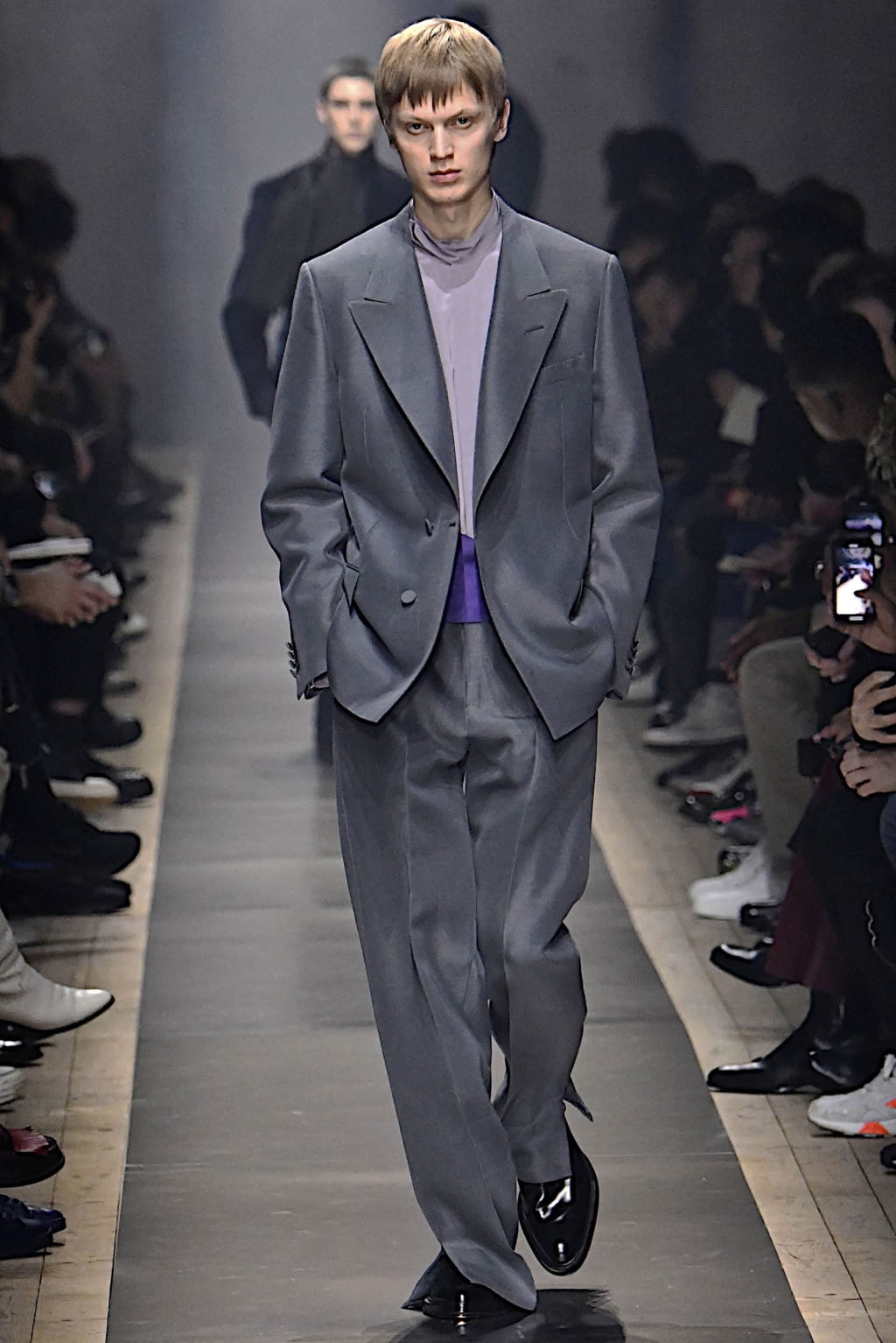 Fashion Week Paris Fall/Winter 2019 look 34 from the Dunhill collection 男装