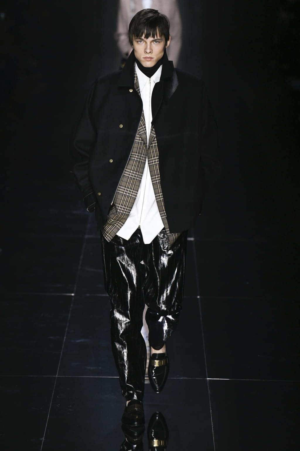 Fashion Week Paris Fall/Winter 2020 look 6 from the Dunhill collection 男装