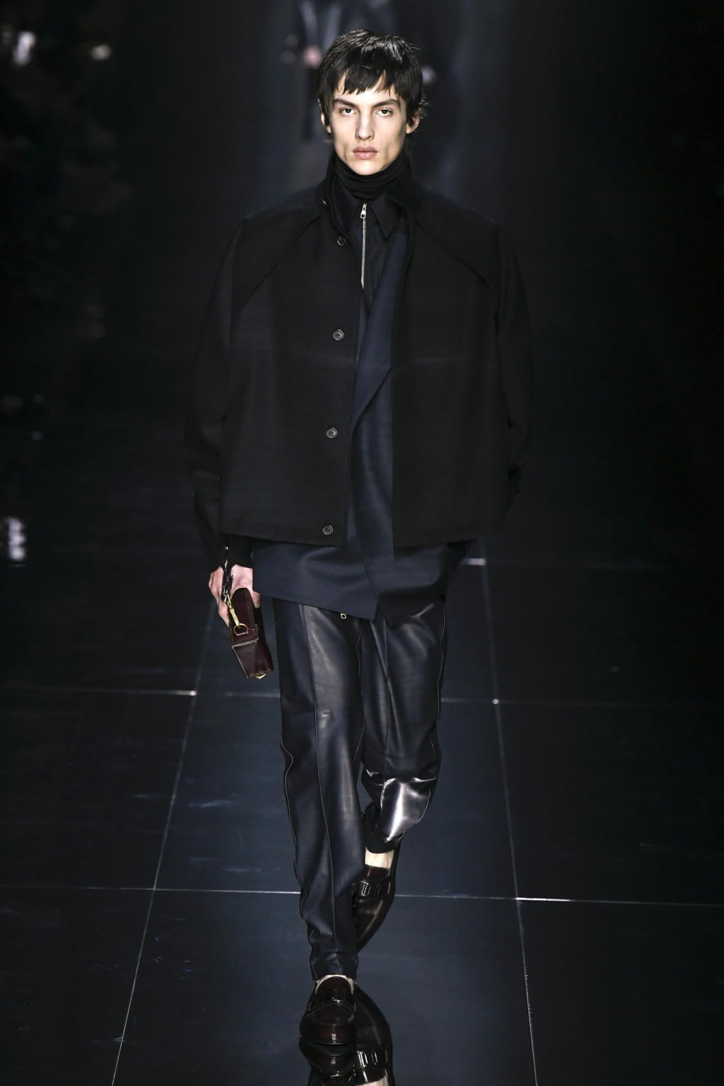 Fashion Week Paris Fall/Winter 2020 look 12 from the Dunhill collection menswear