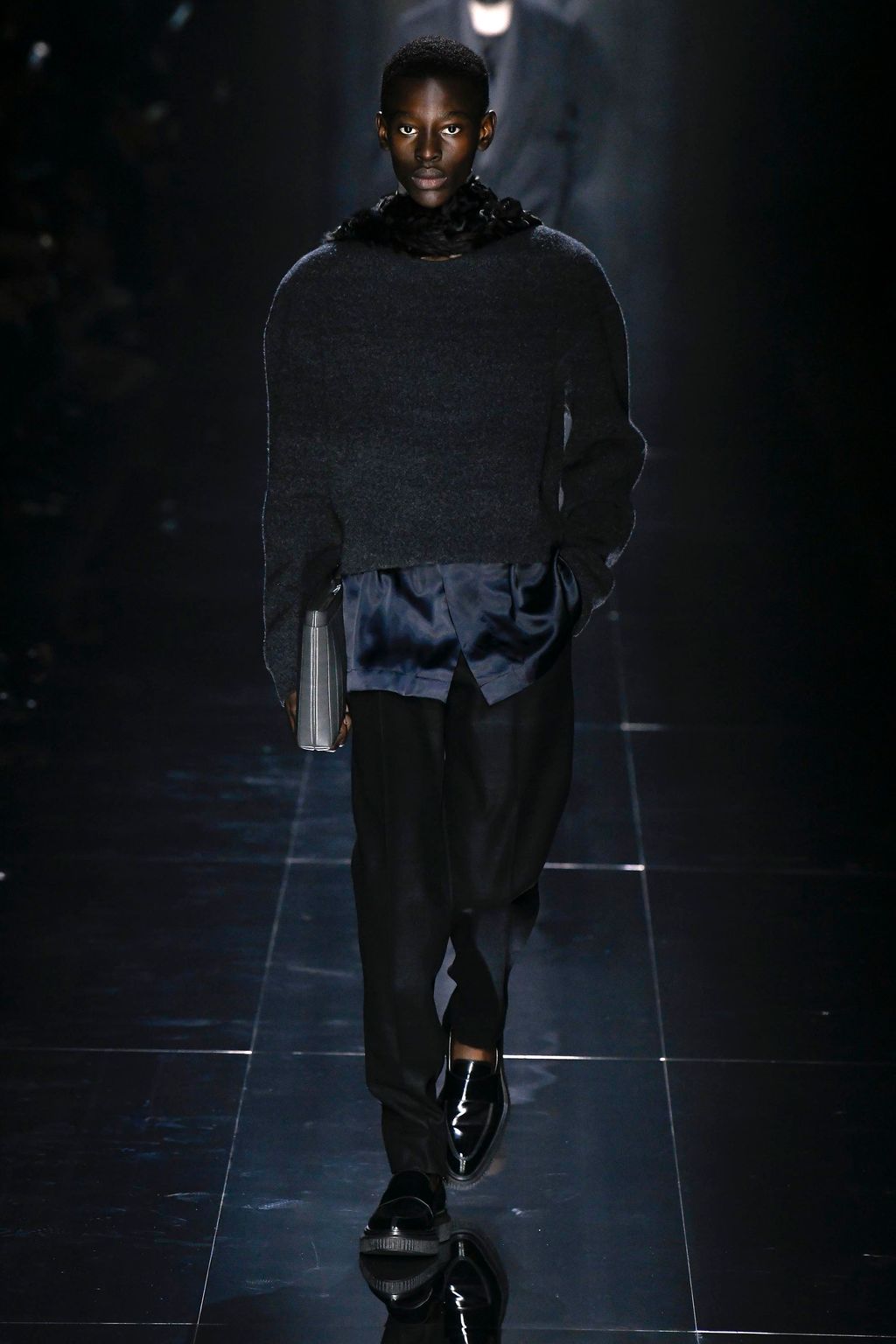 Fashion Week Paris Fall/Winter 2020 look 24 from the Dunhill collection 男装