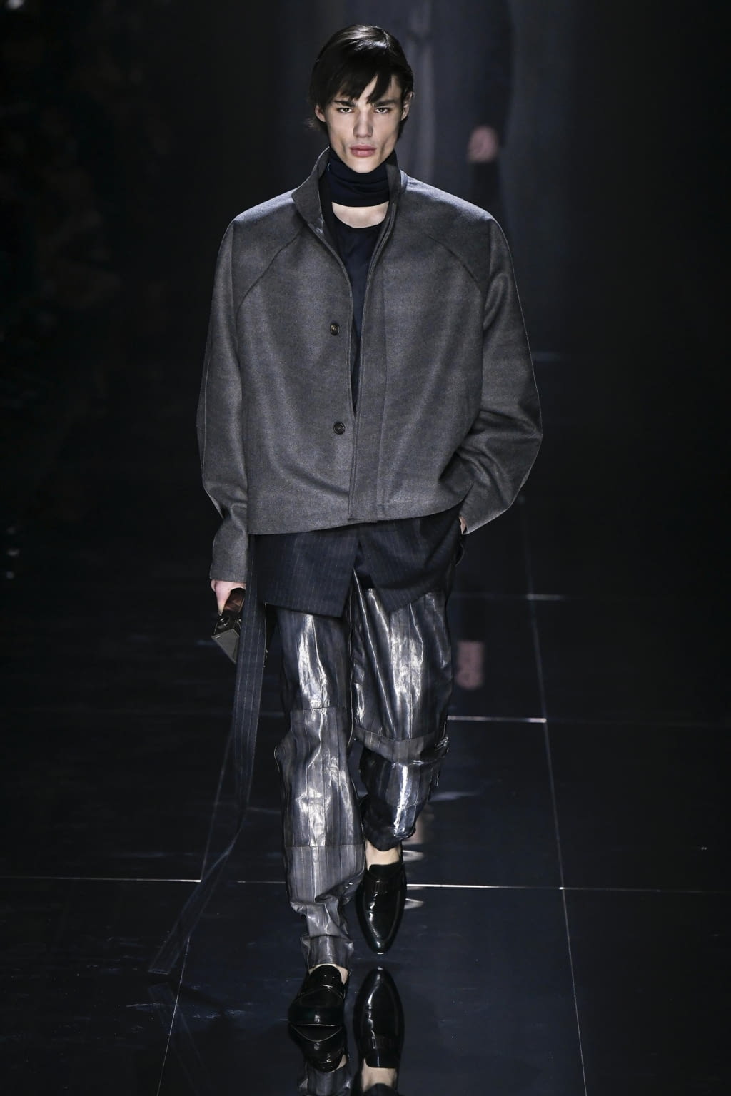 Fashion Week Paris Fall/Winter 2020 look 26 from the Dunhill collection 男装