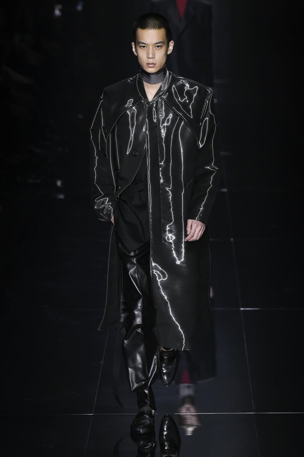 Fashion Week Paris Fall/Winter 2020 look 31 de la collection Dunhill menswear