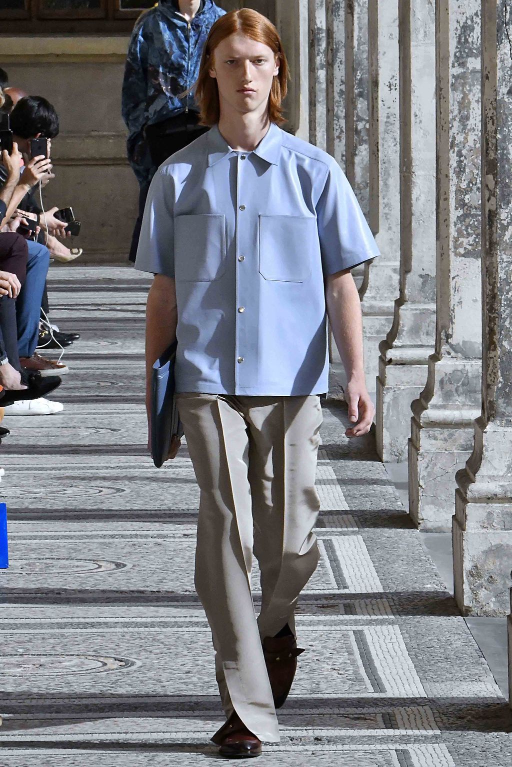 Fashion Week Paris Spring/Summer 2019 look 18 from the Dunhill collection 男装