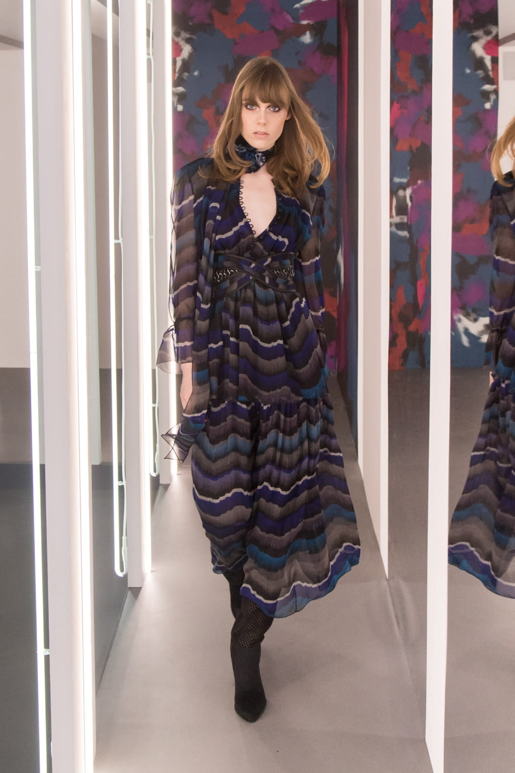 Fashion Week New York Fall/Winter 2016 look 8 from the Diane von Furstenberg collection womenswear