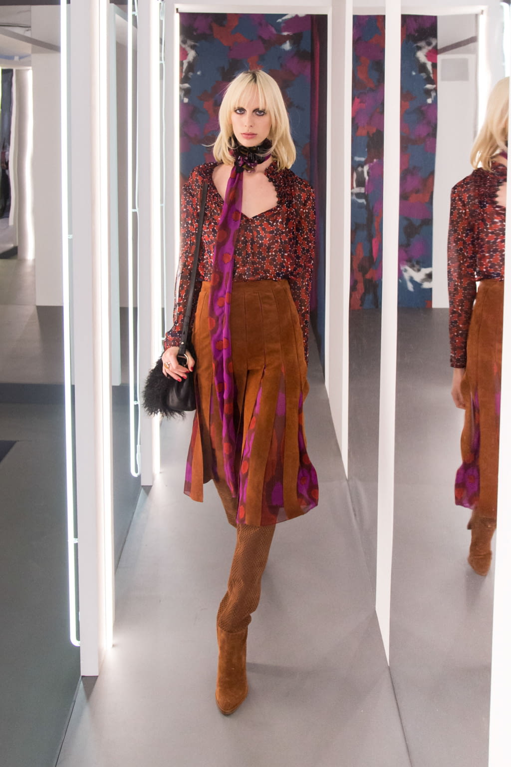 Fashion Week New York Fall/Winter 2016 look 21 from the Diane von Furstenberg collection womenswear