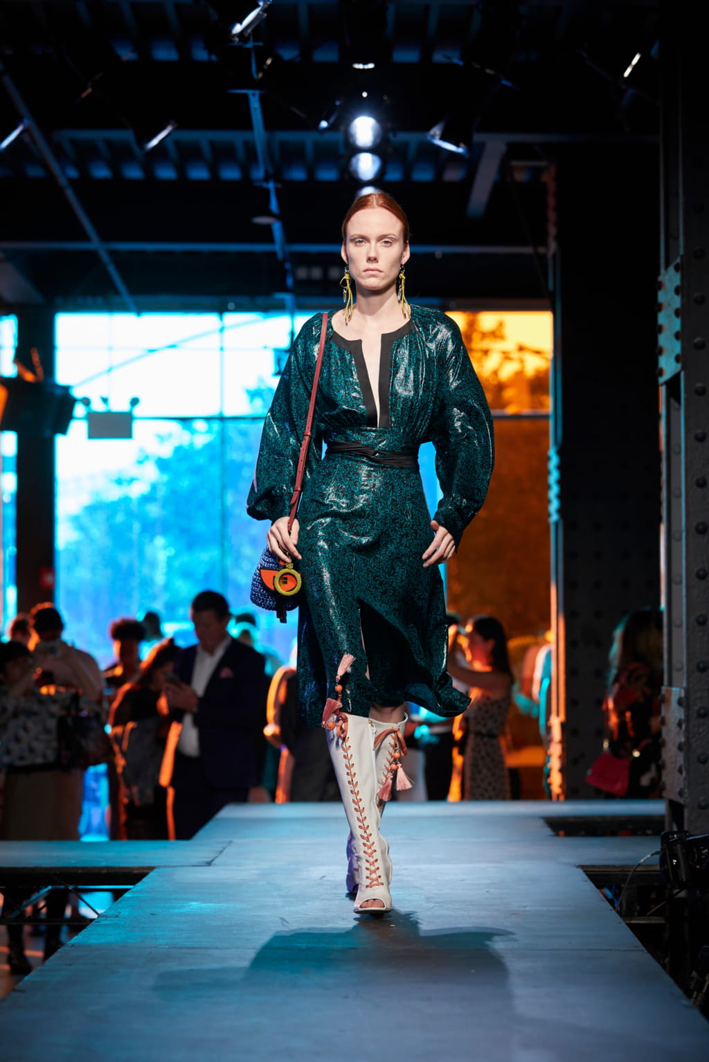 Fashion Week New York Spring/Summer 2018 look 1 from the Diane von Furstenberg collection 女装