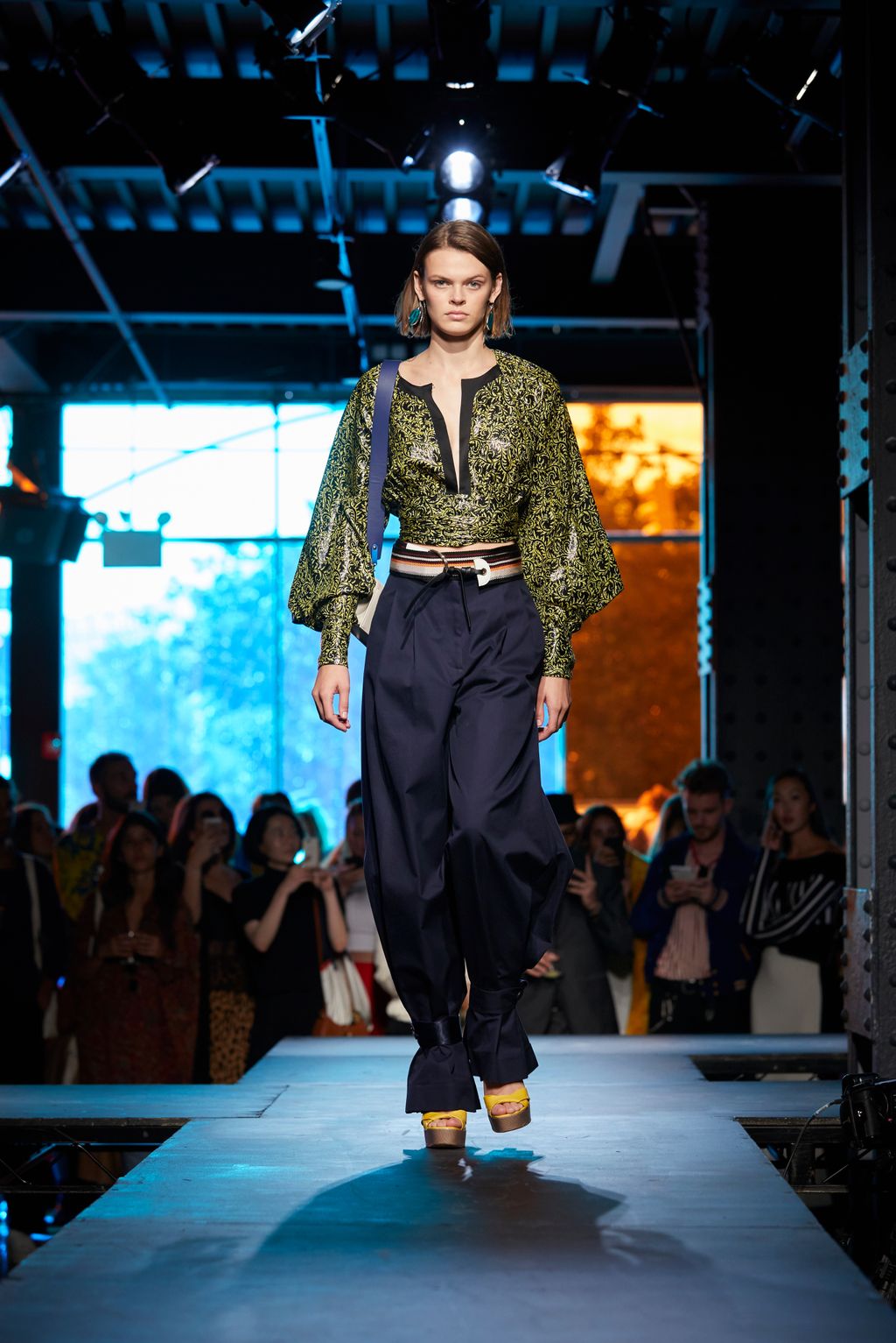 Fashion Week New York Spring/Summer 2018 look 2 from the Diane von Furstenberg collection womenswear