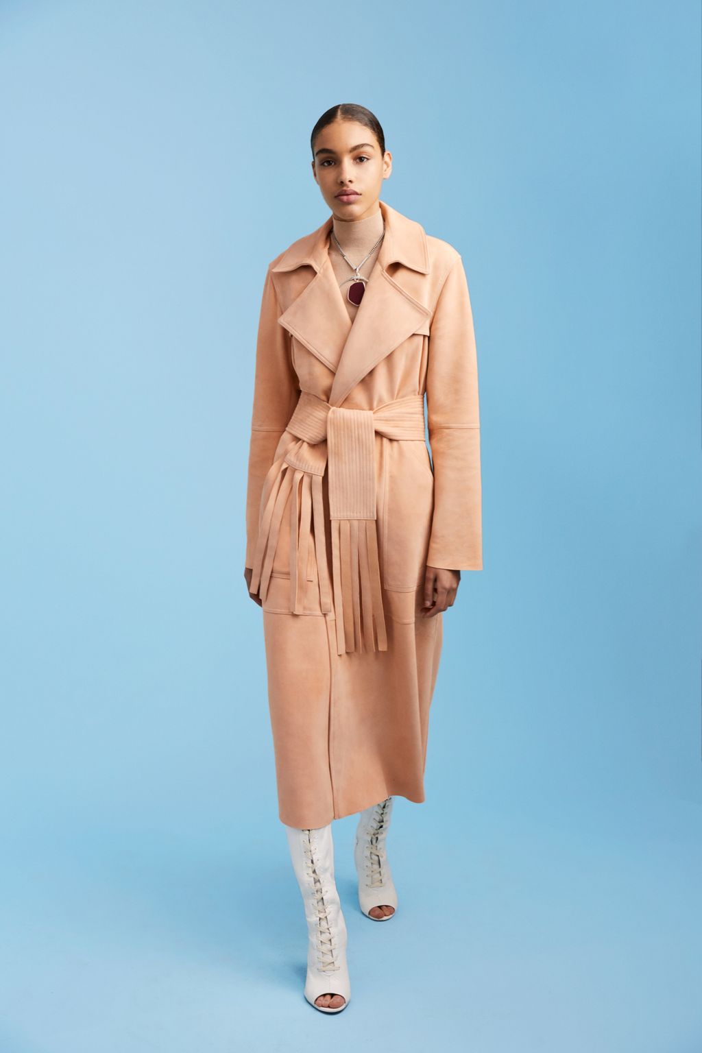Fashion Week New York Pre-Fall 2018 look 12 from the Diane von Furstenberg collection womenswear