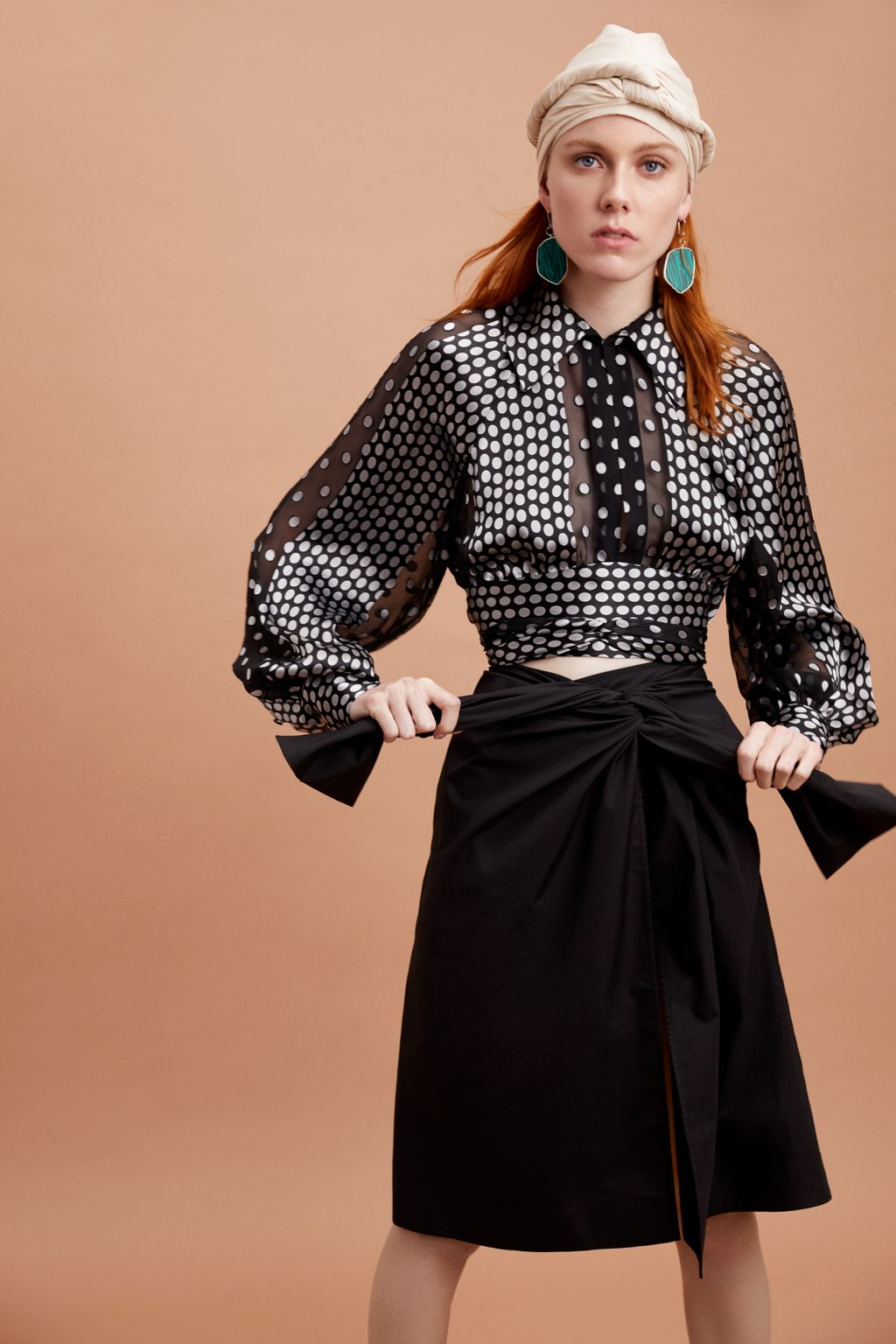 Fashion Week New York Pre-Fall 2018 look 37 from the Diane von Furstenberg collection womenswear