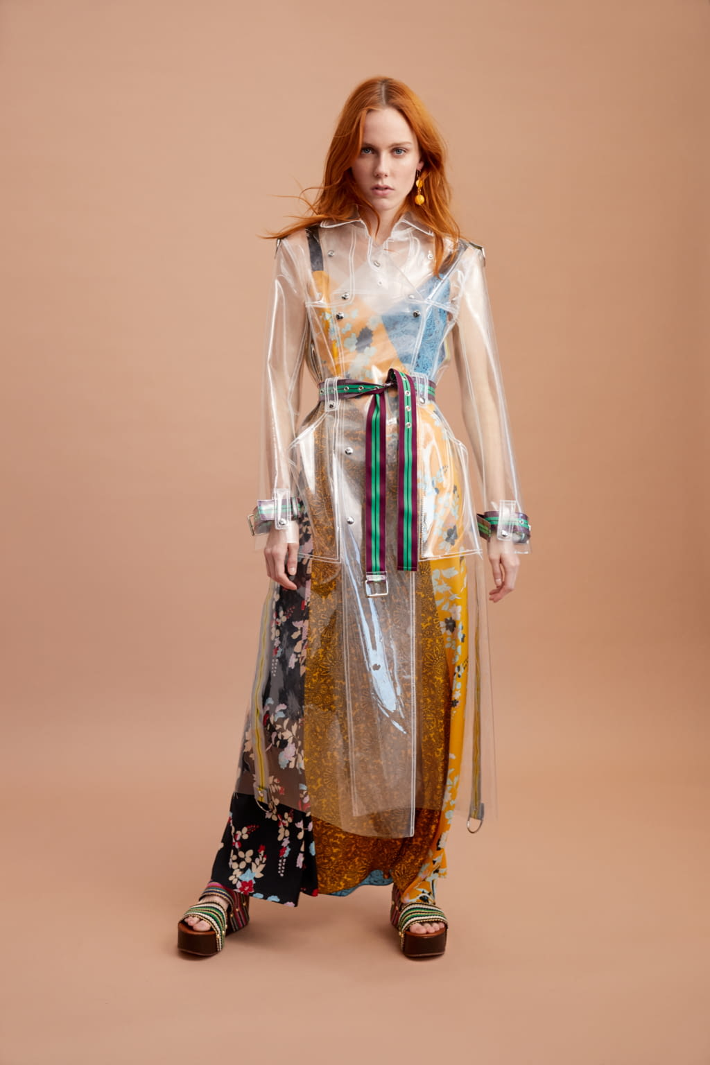 Fashion Week New York Pre-Fall 2018 look 7 from the Diane von Furstenberg collection womenswear