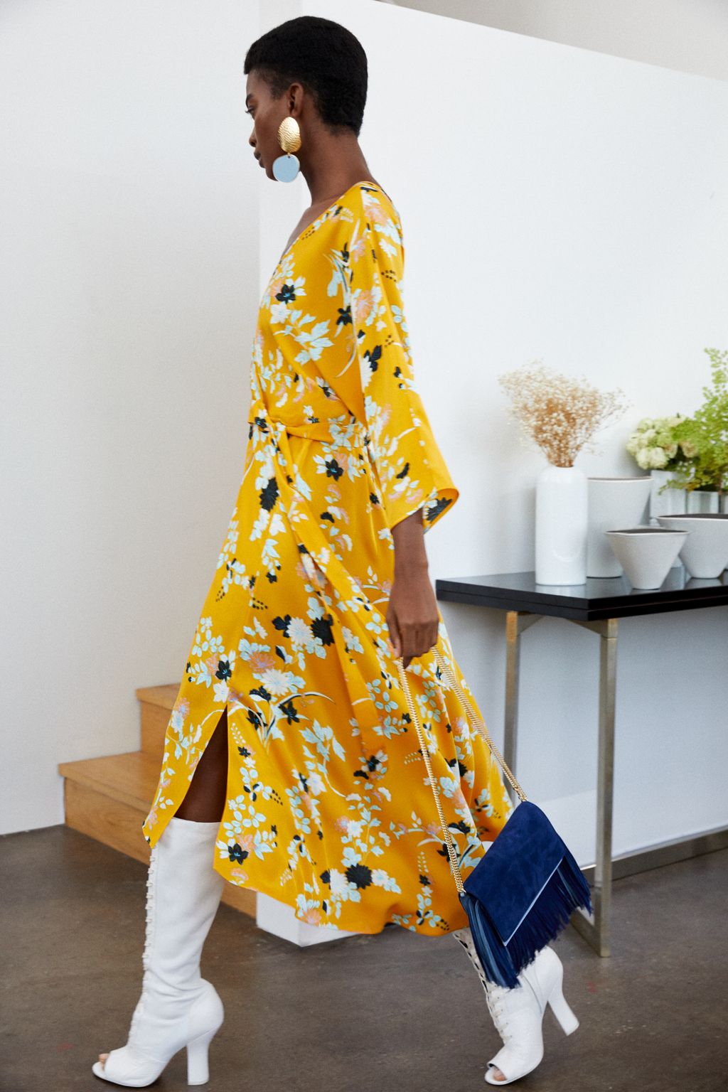 Fashion Week New York Pre-Fall 2018 look 8 from the Diane von Furstenberg collection womenswear