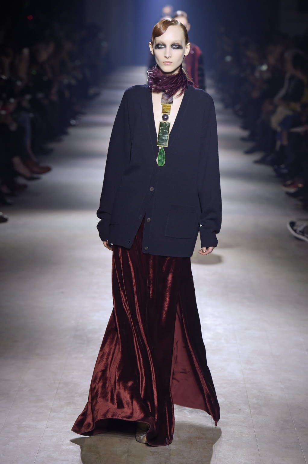 Fashion Week Paris Fall/Winter 2016 look 35 from the Dries Van Noten collection 女装
