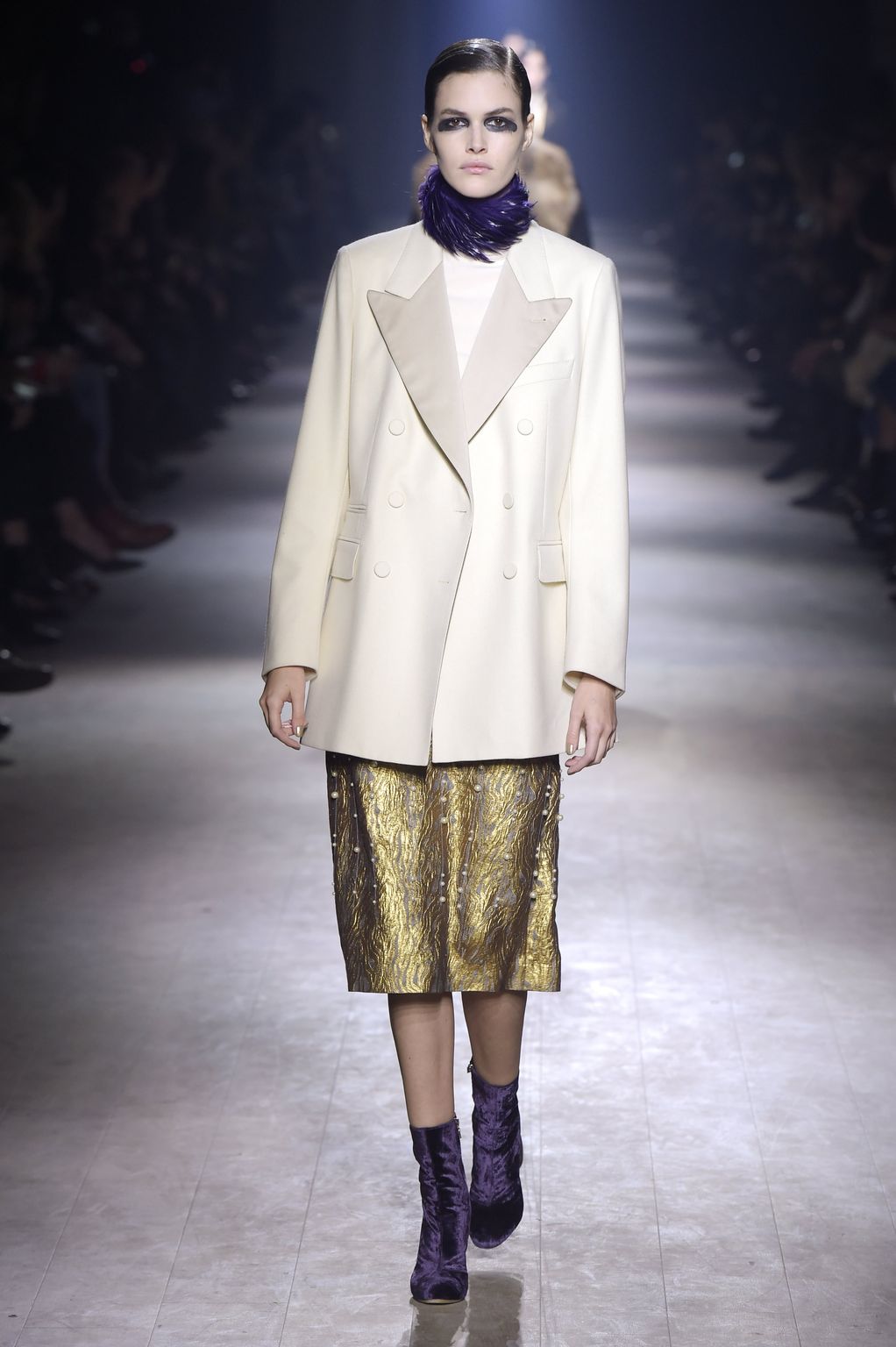 Fashion Week Paris Fall/Winter 2016 look 50 de la collection Dries Van Noten womenswear