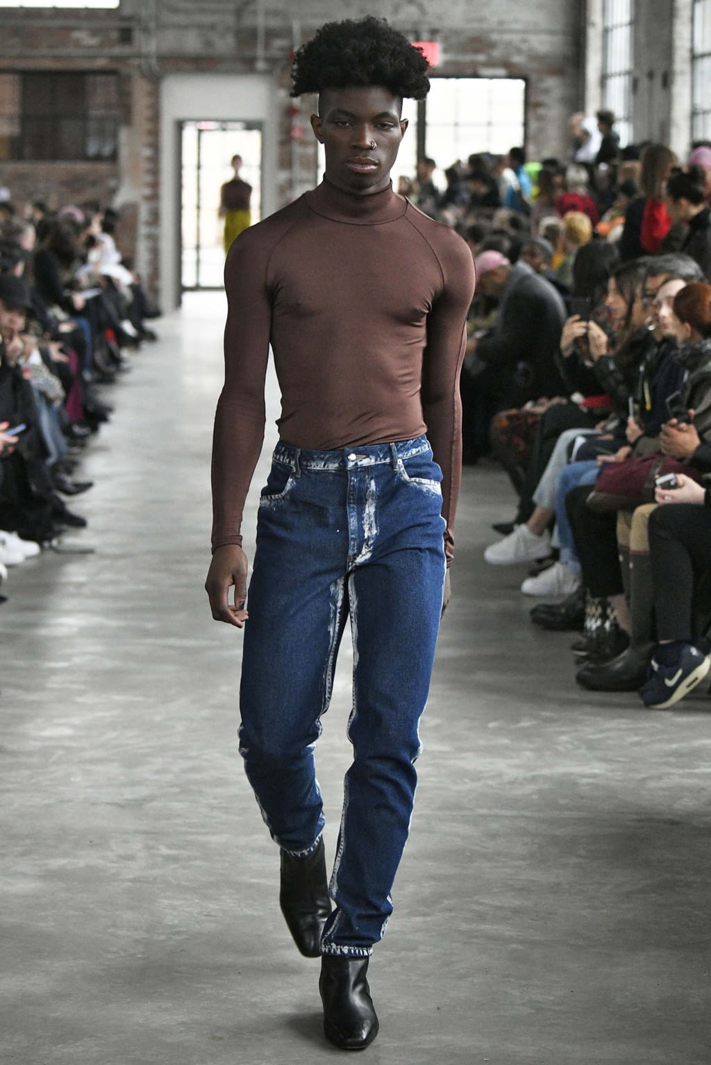 Fashion Week New York Fall/Winter 2018 look 14 from the Eckhaus Latta collection womenswear