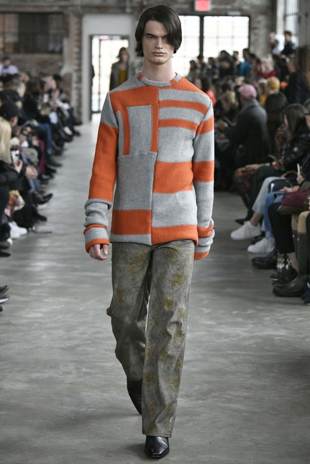 Fashion Week New York Fall/Winter 2018 look 19 from the Eckhaus Latta collection womenswear