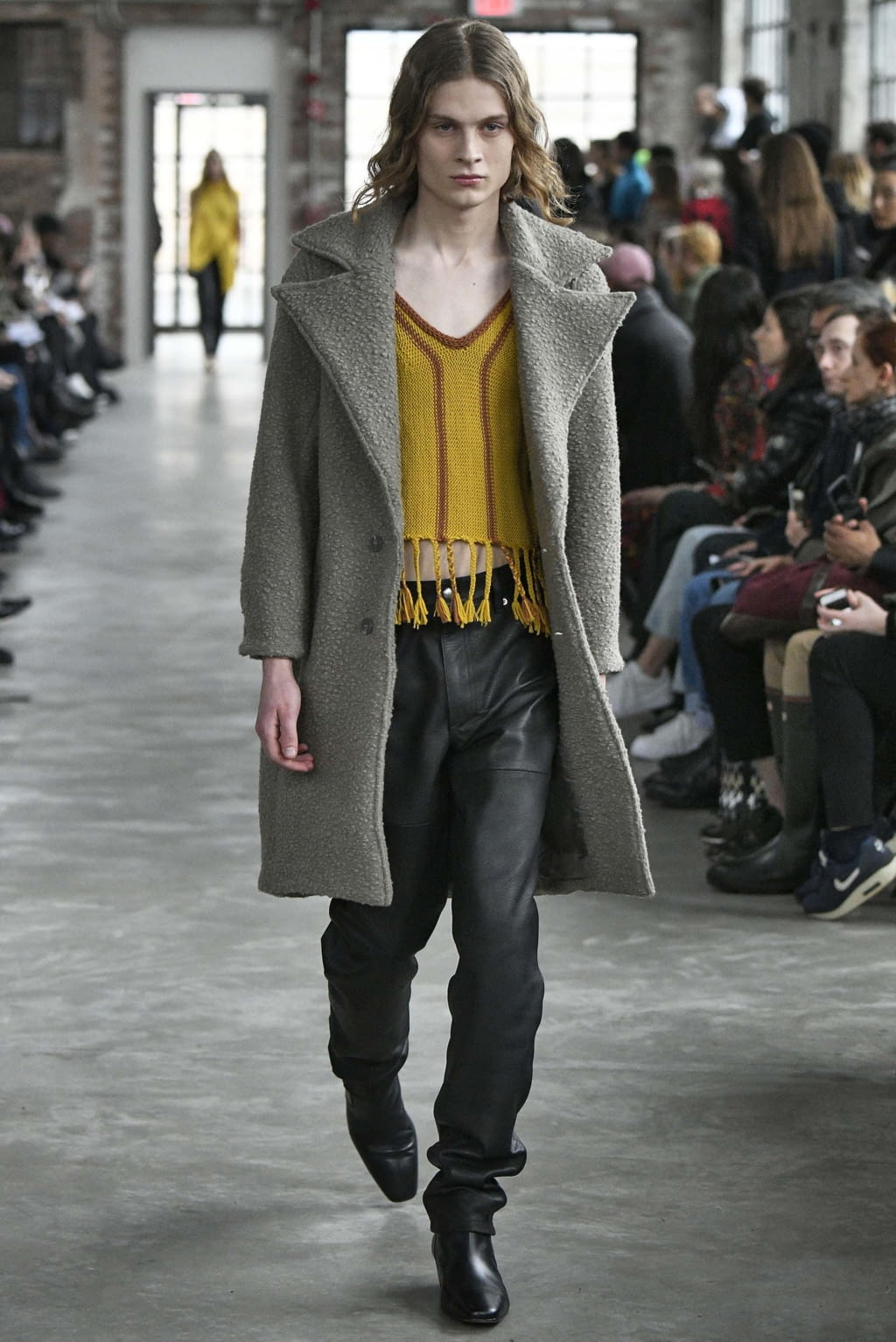 Fashion Week New York Fall/Winter 2018 look 20 from the Eckhaus Latta collection womenswear