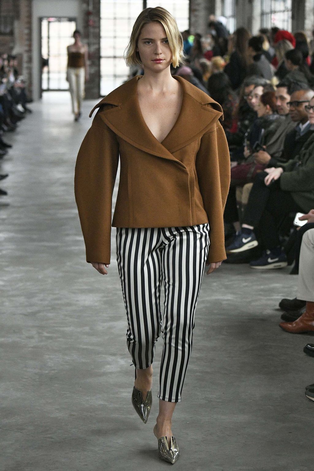 Fashion Week New York Fall/Winter 2018 look 30 from the Eckhaus Latta collection womenswear