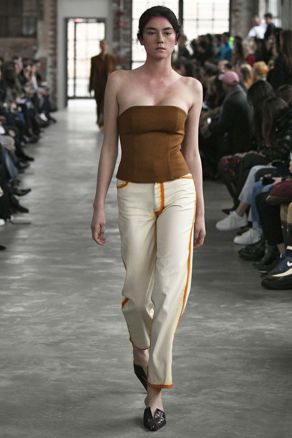Fashion Week New York Fall/Winter 2018 look 31 from the Eckhaus Latta collection womenswear