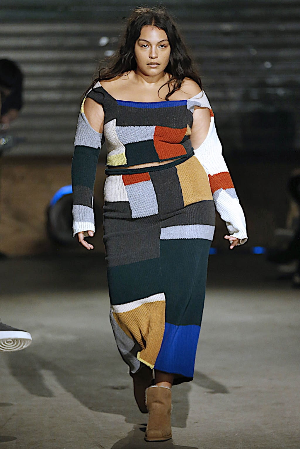 Fashion Week New York Fall/Winter 2019 look 50 from the Eckhaus Latta collection womenswear