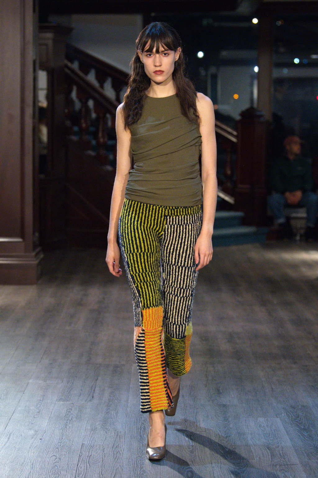 Fashion Week New York Fall/Winter 2020 look 3 from the Eckhaus Latta collection womenswear