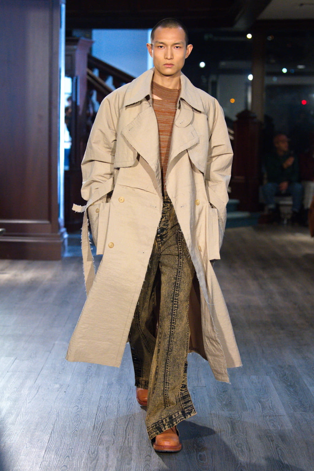 Fashion Week New York Fall/Winter 2020 look 9 from the Eckhaus Latta collection womenswear