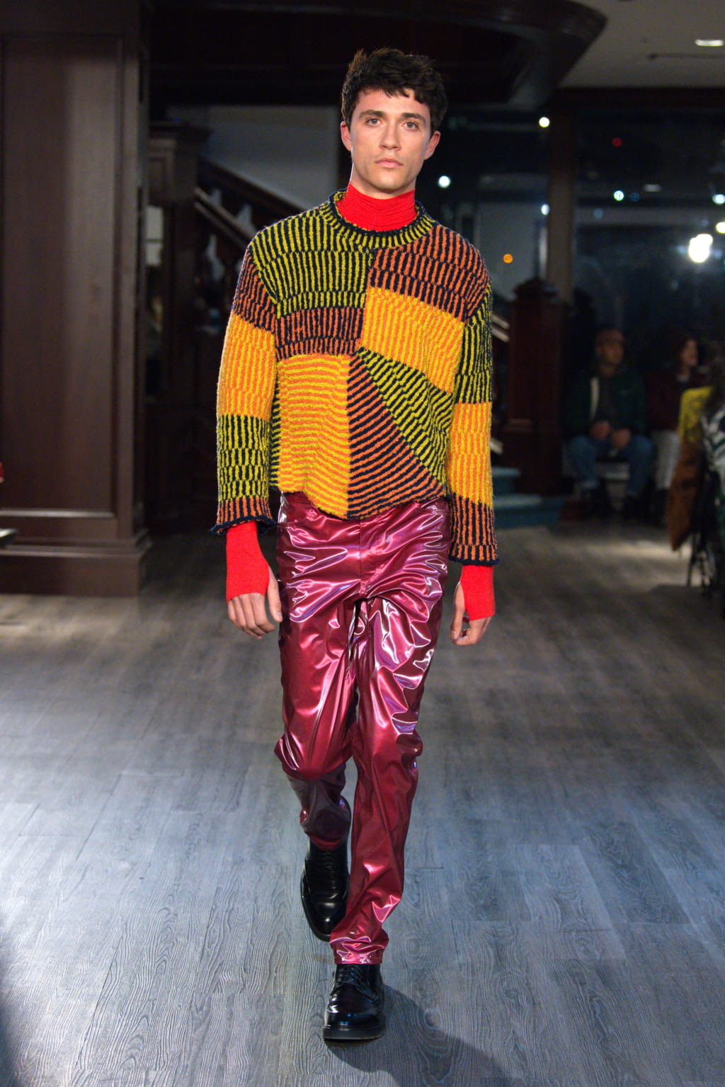Fashion Week New York Fall/Winter 2020 look 19 from the Eckhaus Latta collection womenswear