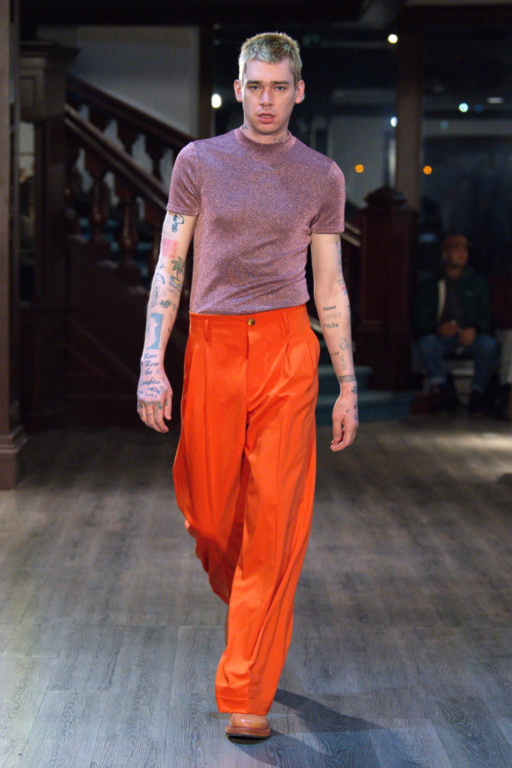 Fashion Week New York Fall/Winter 2020 look 22 from the Eckhaus Latta collection womenswear