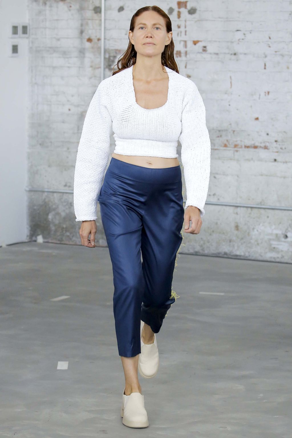 Fashion Week New York Spring/Summer 2018 look 5 from the Eckhaus Latta collection womenswear