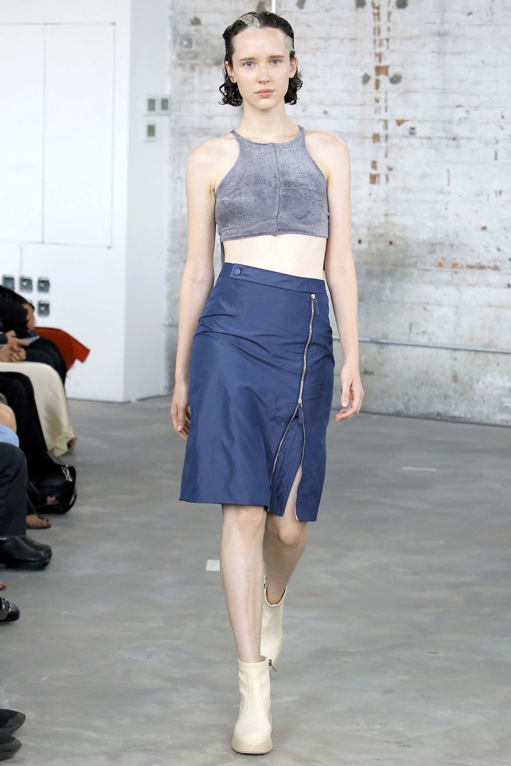 Fashion Week New York Spring/Summer 2018 look 11 from the Eckhaus Latta collection womenswear